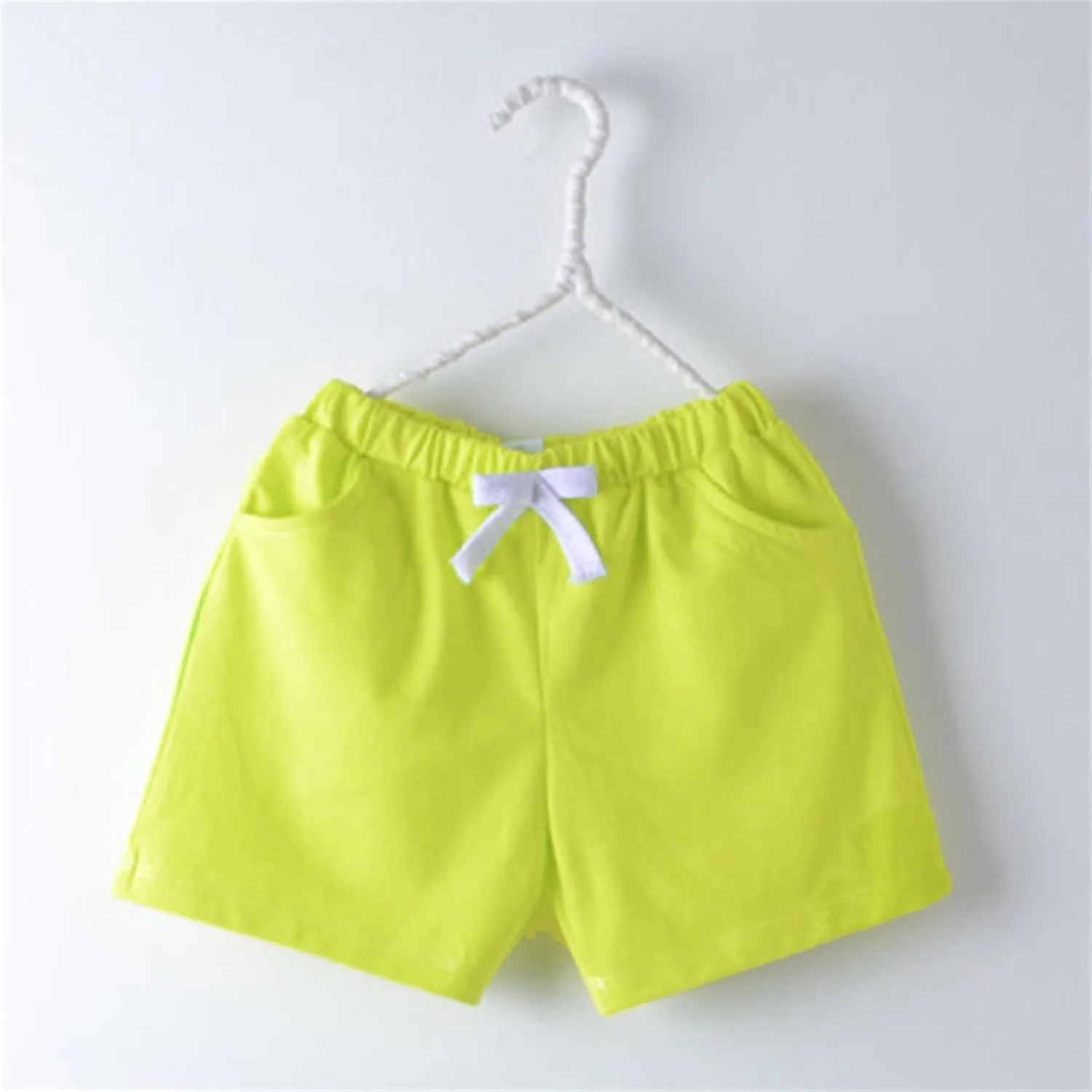 Little Boys Pull on Jogger Shorts Cotton Toddler Athletic Soccer Basketball Shorts Outdoor Quick Dry Hiking Pants