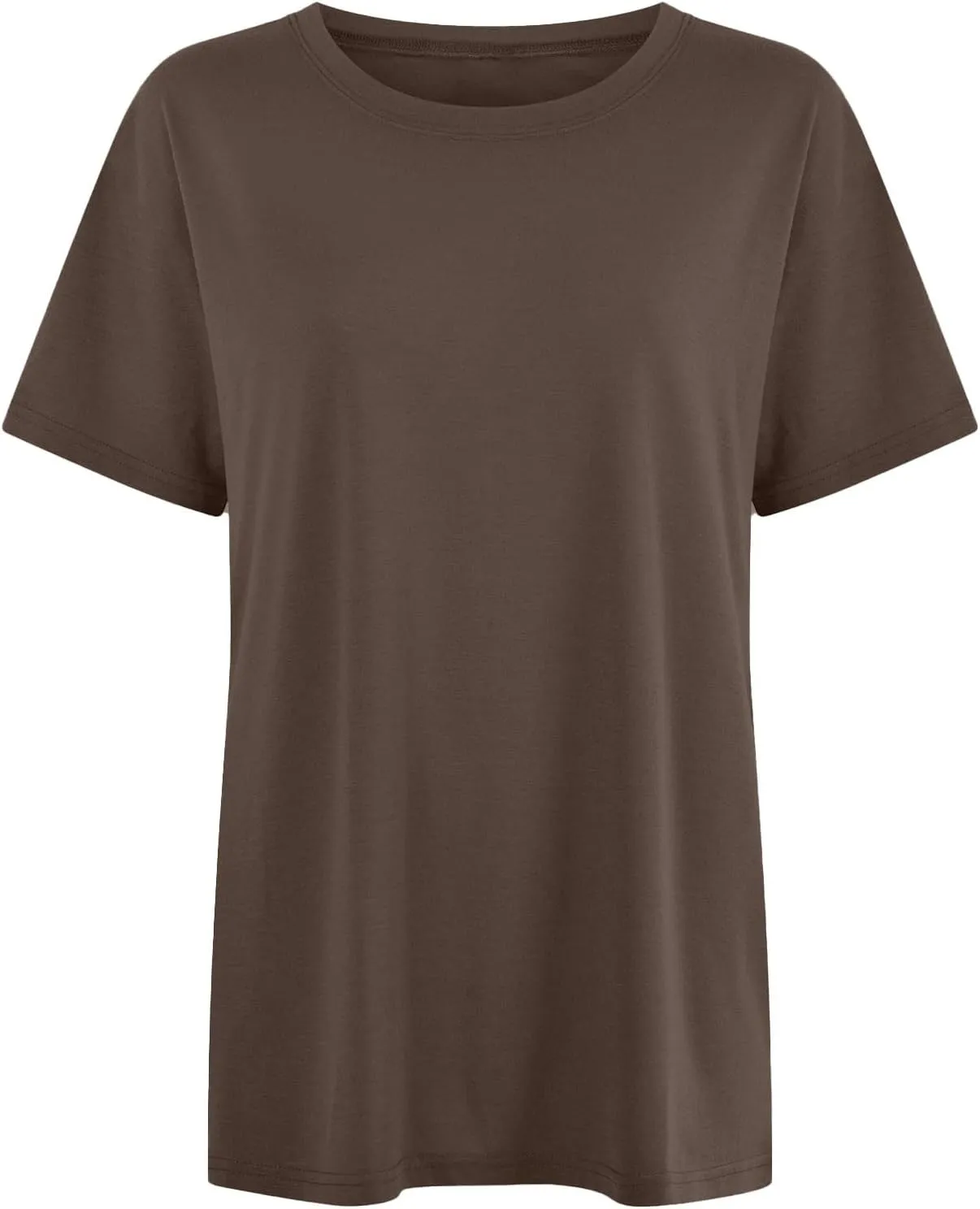 luwita Oversized T Shirts for Women Loose Fit Crewneck Short Sleeve Tops Summer Casual Blouse Y2K 2025 Basic Tees