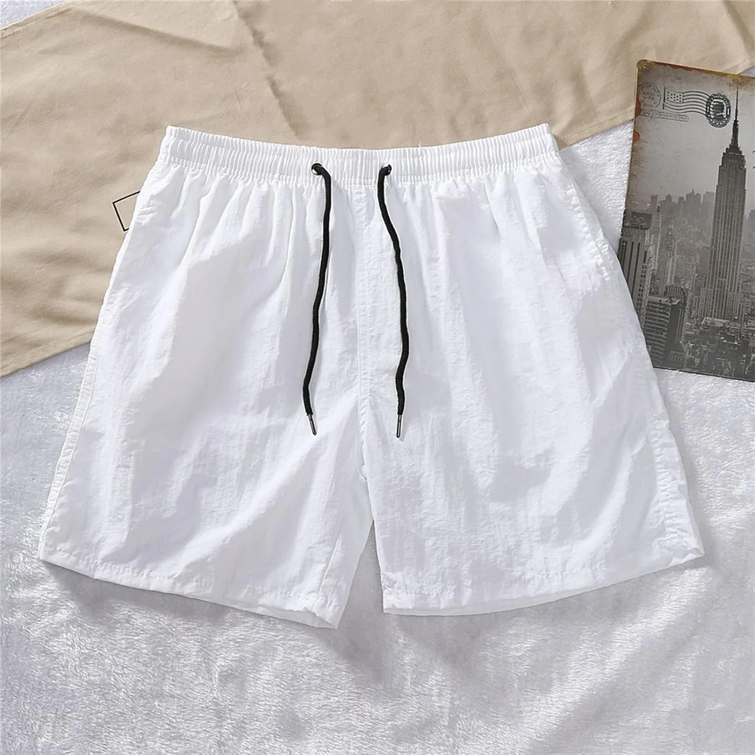 Mens Athletic Shorts 5 Inch Quick Dry Gym Workout Shorts Lightweight Sports Running Training Shorts with Pockets