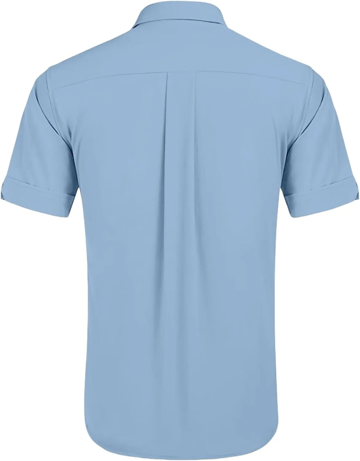 Men's Cuban Guayabera T Shirt Short Sleeve Button Down Linen Shirts Tops Color Block Casual Summer Beach Shirts