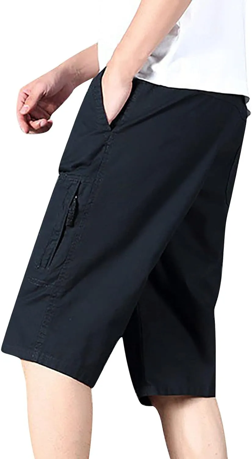Men's Drawstring Walk Short Workout Running Shorts Quick Dry Lightweight Gym Shorts Elastic Waisted Shorts