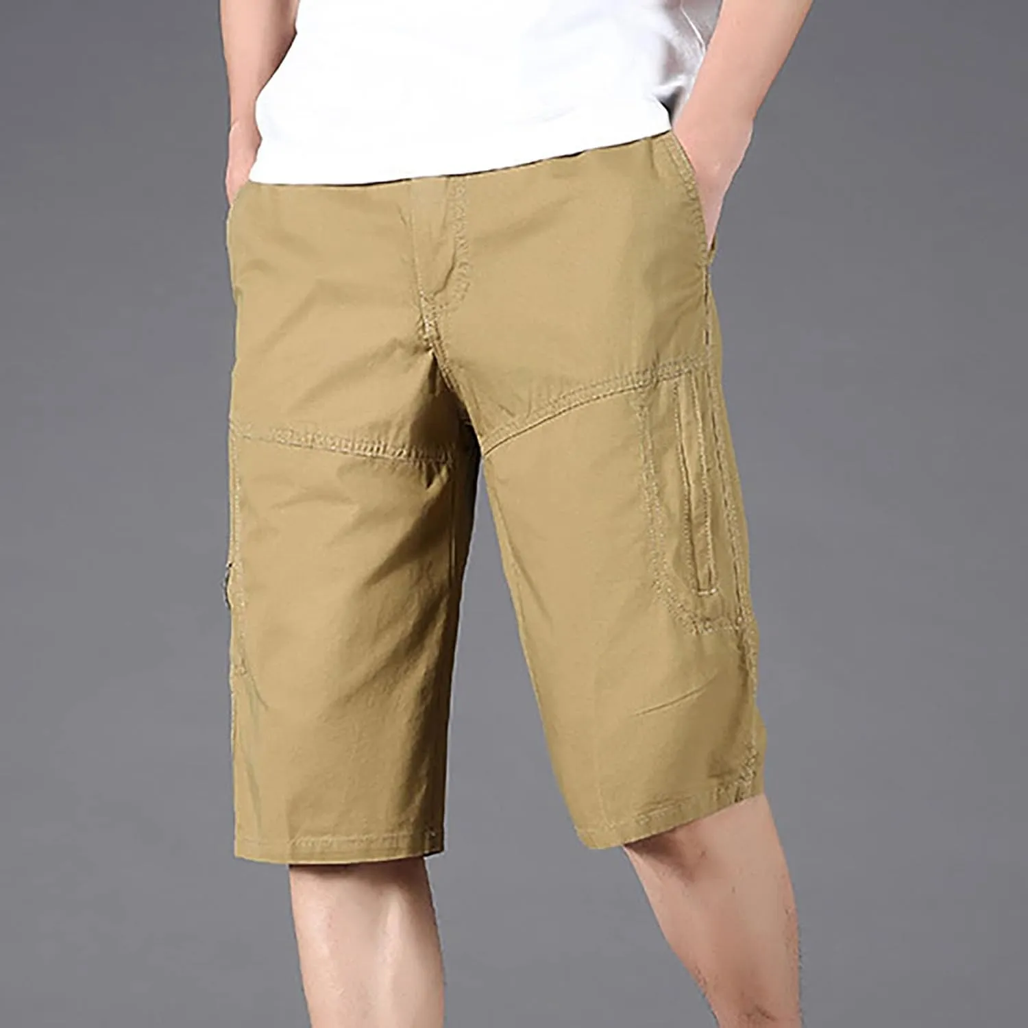 Men's Drawstring Walk Short Workout Running Shorts Quick Dry Lightweight Gym Shorts Elastic Waisted Shorts