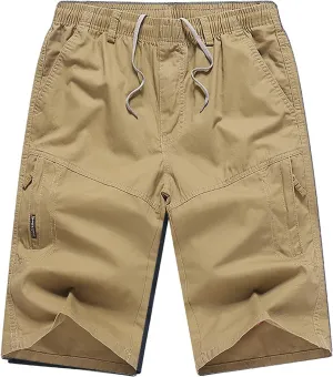 Men's Drawstring Walk Short Workout Running Shorts Quick Dry Lightweight Gym Shorts Elastic Waisted Shorts