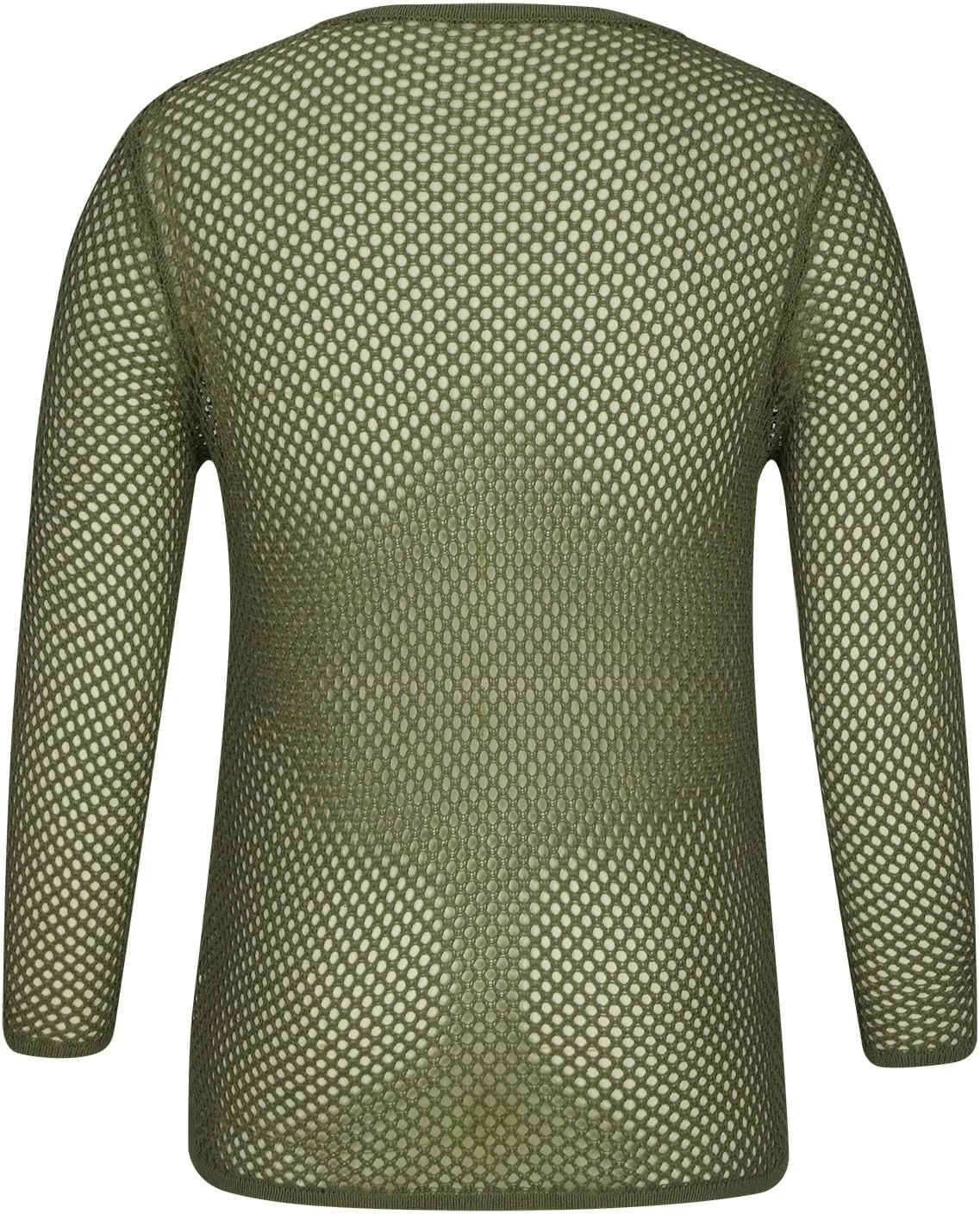 Mens Fishnet Mesh Muscle Shirts Top See Thru Workout Gym Shirts Mesh Base Layer Fishnet Sexy Top Fitted Crew Neck Tee
