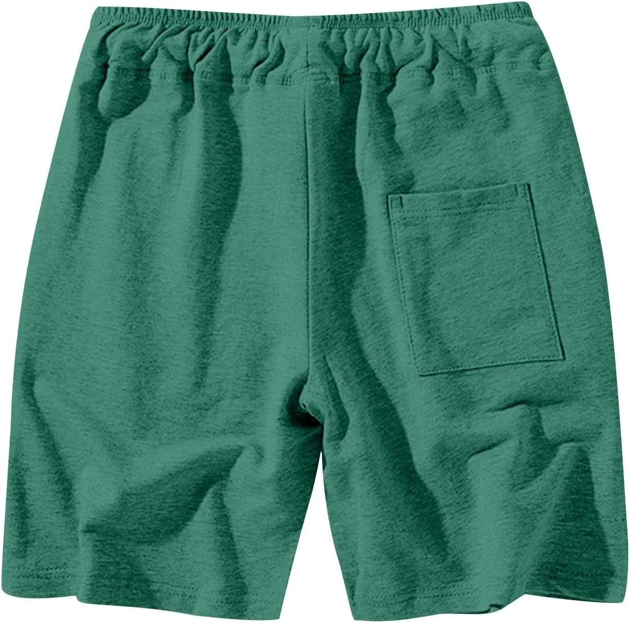 Men's Gym Workout Shorts Elastic Waist Quick Dry Athletic Short Pants Lightweight Running Basketball Shorts Pockets