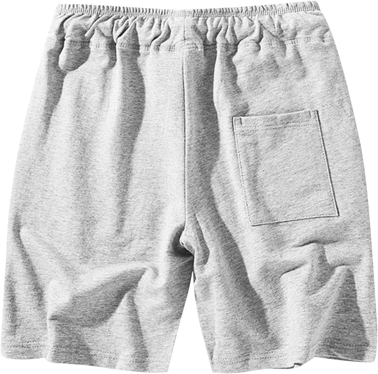 Men's Gym Workout Shorts Elastic Waist Quick Dry Athletic Short Pants Lightweight Running Basketball Shorts Pockets