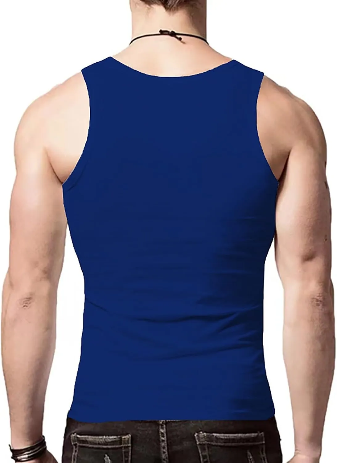 Mens Knit Sleeveless Tank Tops Shirt Cardigan Sleeveless Shirt Men'S Sports Tops Bodybuilding Fitness Sleeveless