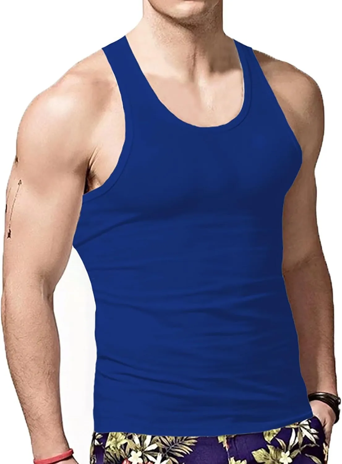 Mens Knit Sleeveless Tank Tops Shirt Cardigan Sleeveless Shirt Men'S Sports Tops Bodybuilding Fitness Sleeveless