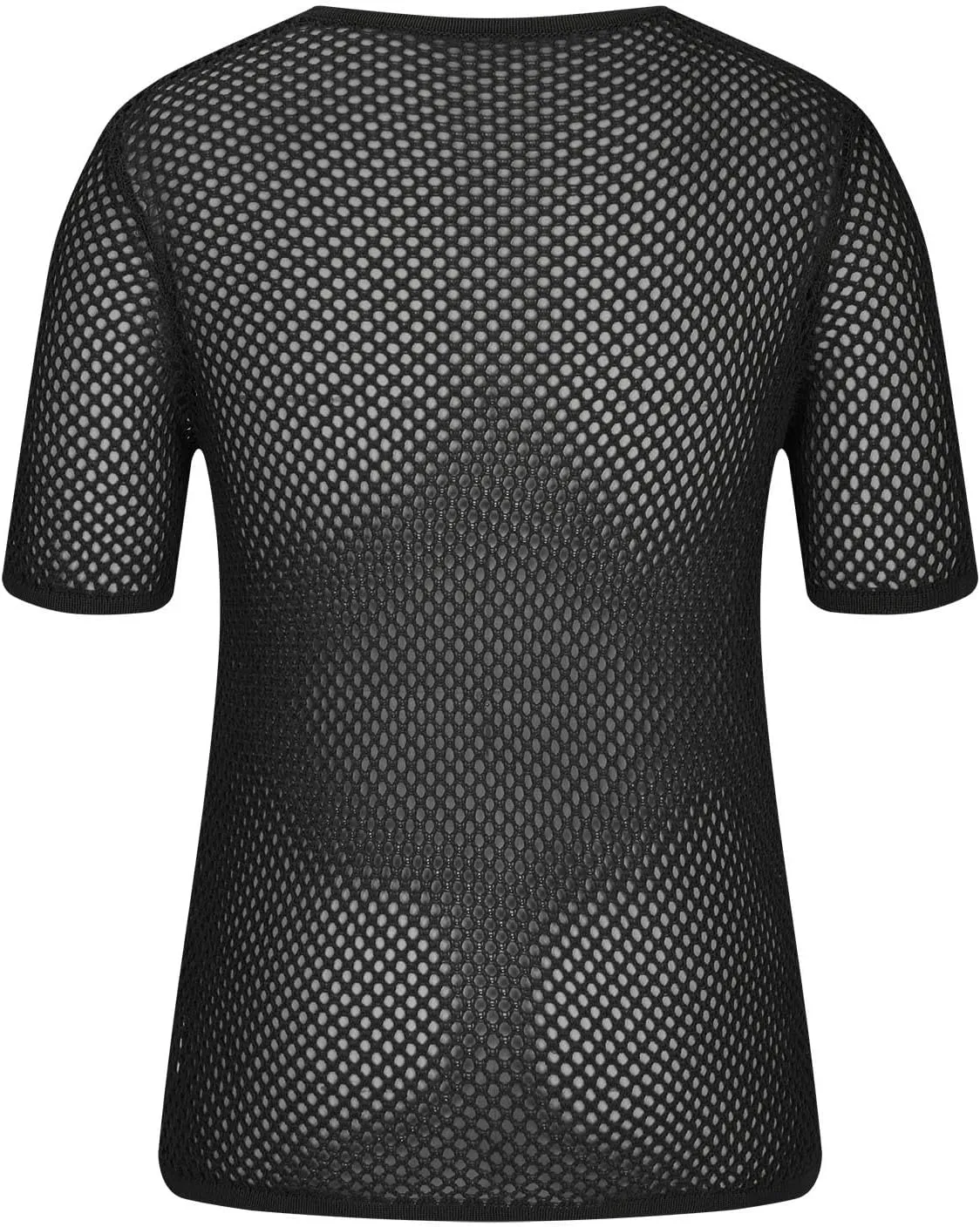 Men's Mesh Fishnet Top Fitted Beach Muscle Tee Shirts Sheer See Through Gym Workout T-Shirt Net Undershirt Clubwear