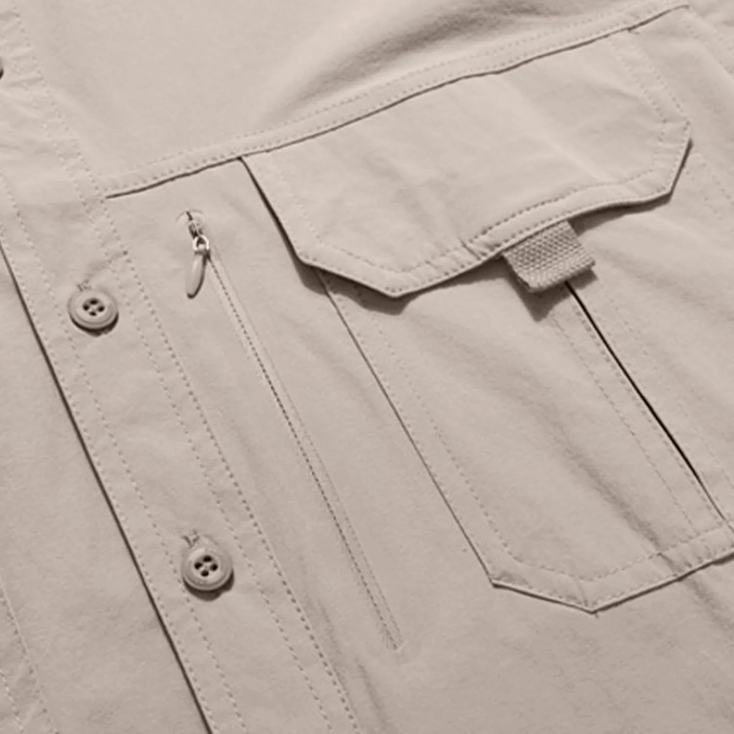 Mens Military Shirts Lightweight Tactical Work Shirt Cotton Button Cargo Shirt Loose Fit Outdoor Hiking Fishing Shirt