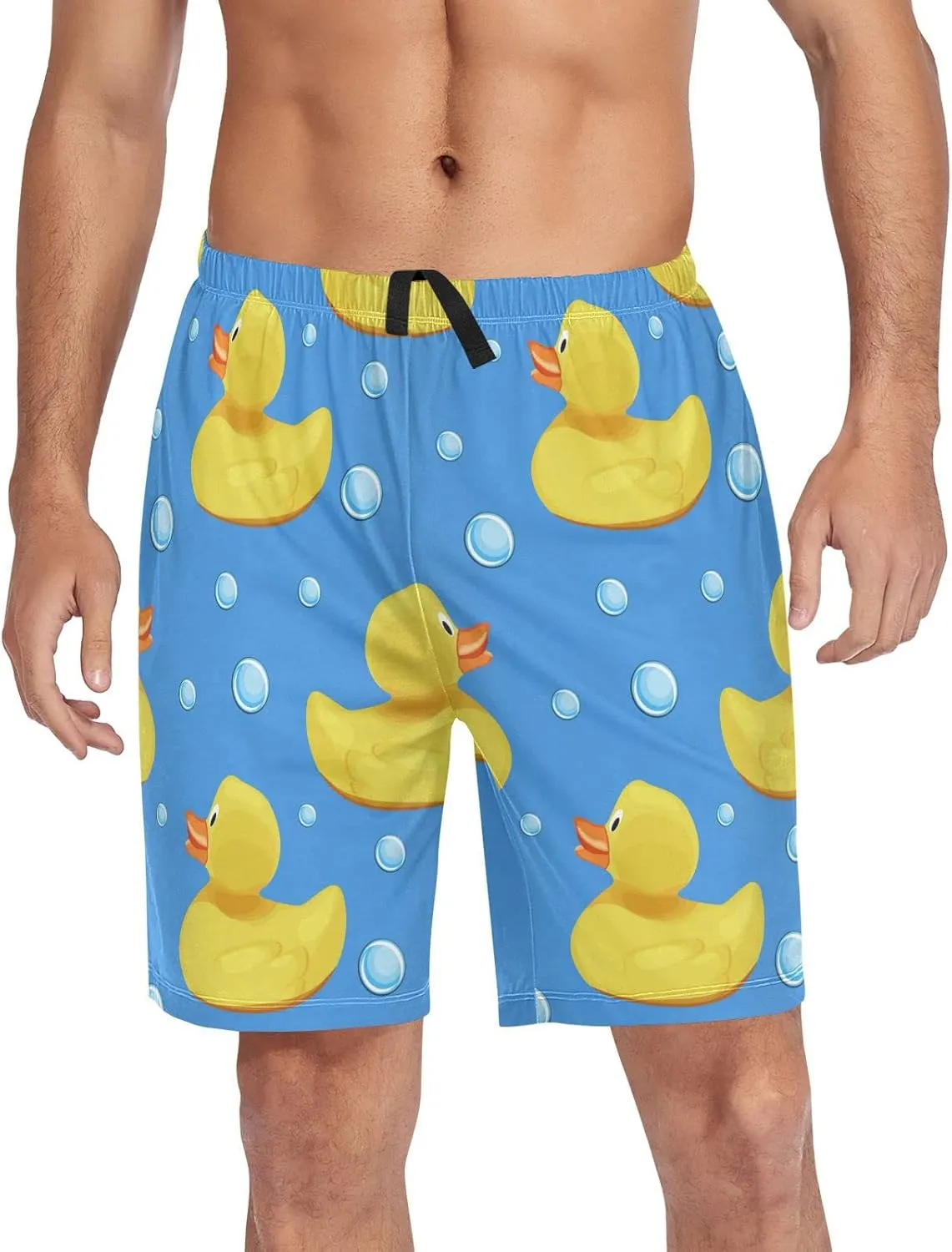 Mens Pajama Pants lounge shorts with Pockets Pajama Shorts for Men sleepwear pj shorts for Men