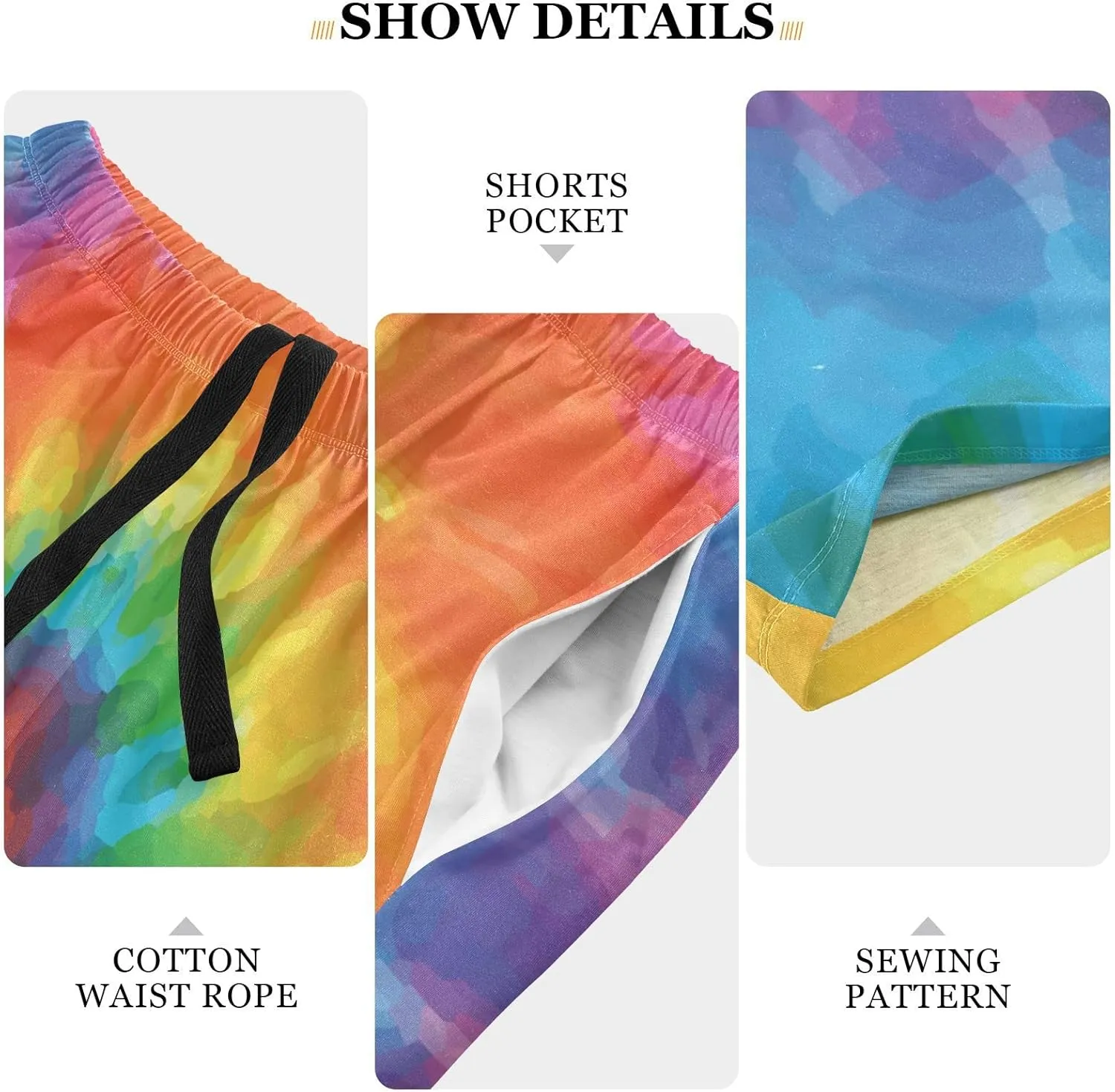 Mens Pajama Pants lounge shorts with Pockets Pajama Shorts for Men sleepwear pj shorts for Men