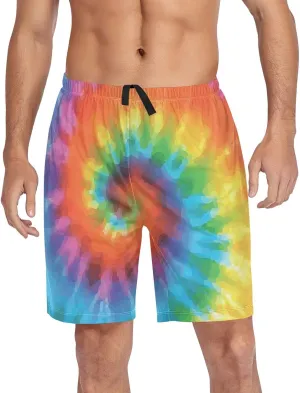 Mens Pajama Pants lounge shorts with Pockets Pajama Shorts for Men sleepwear pj shorts for Men