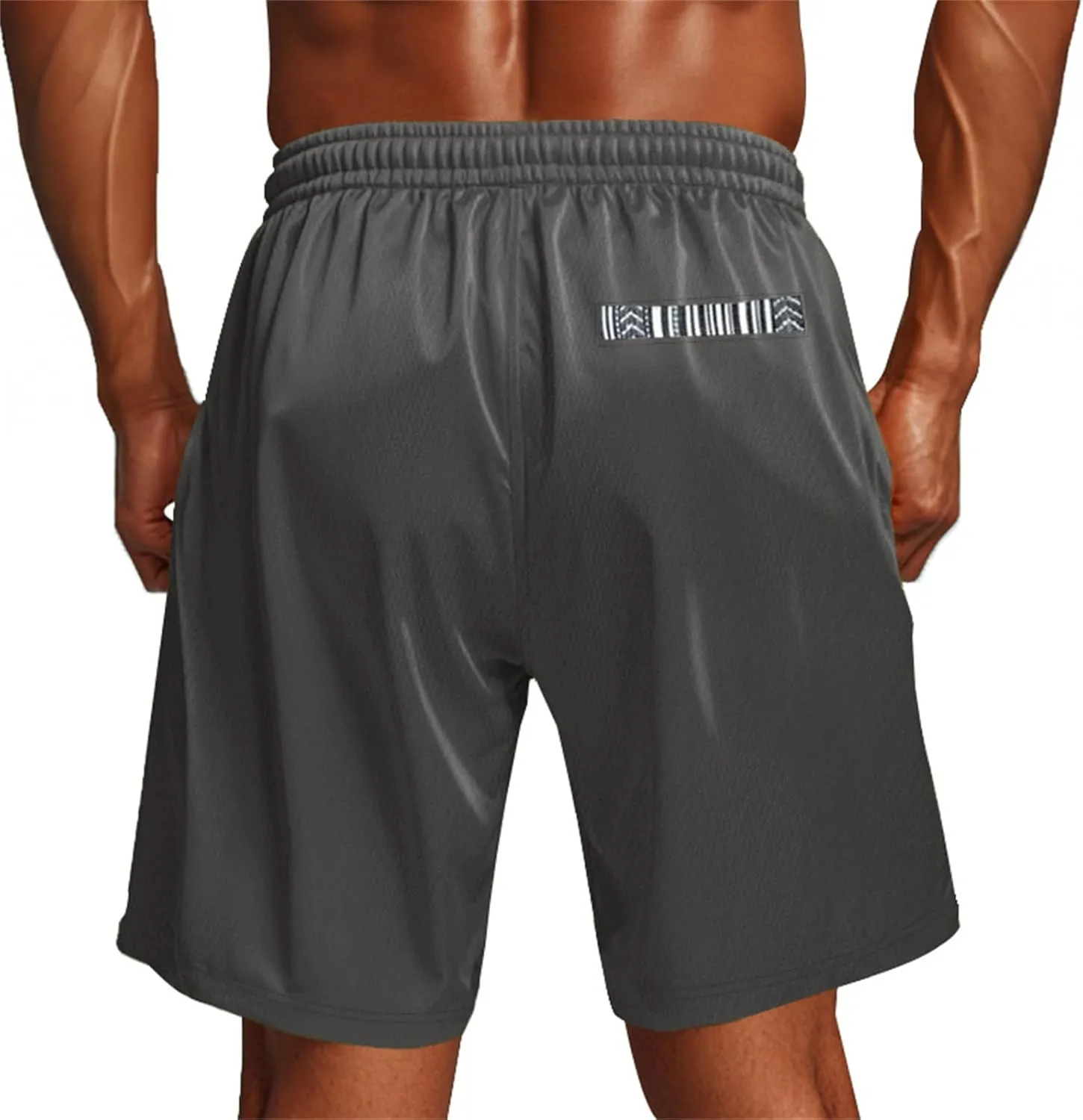 Mens Quick Dry Sweat Shorts Drawstring Elastic Waist Athletic Short 2025 Fashion Workout Running Training Shorts