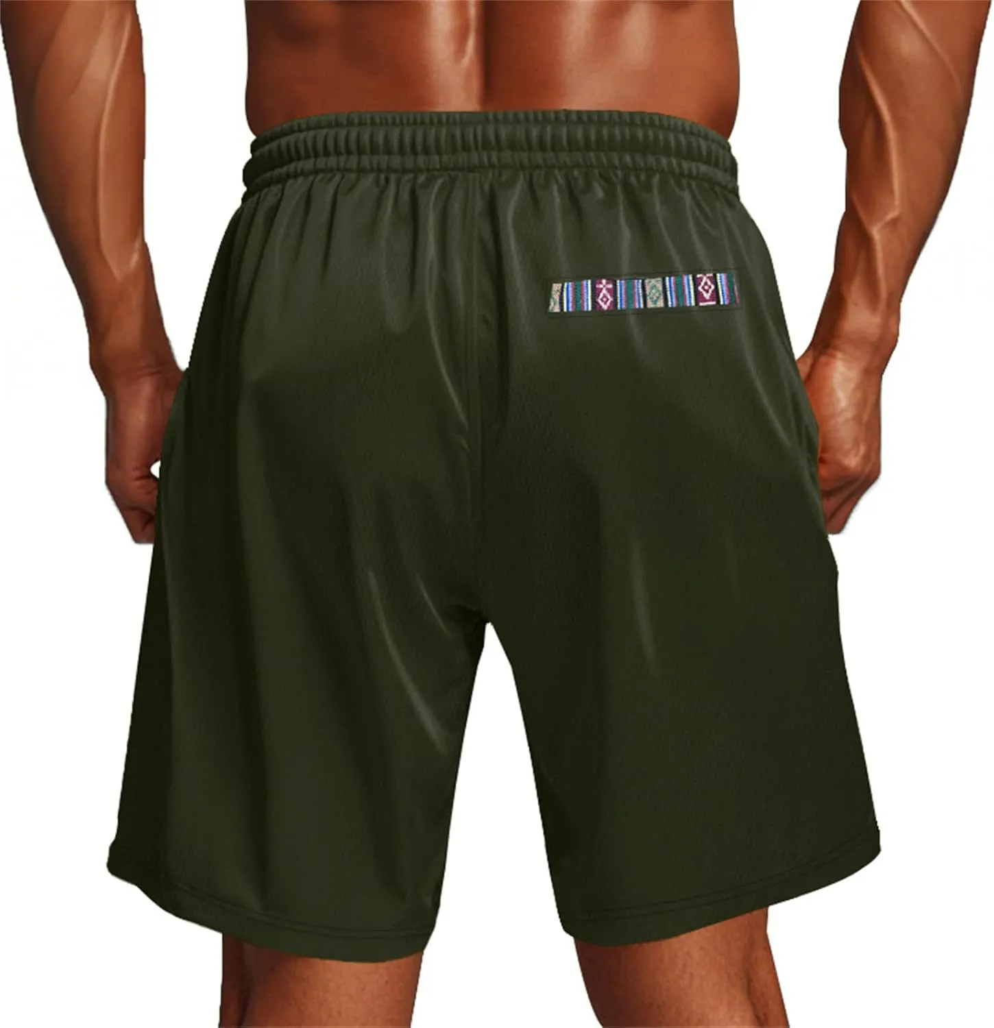 Mens Quick Dry Sweat Shorts Drawstring Elastic Waist Athletic Short 2025 Fashion Workout Running Training Shorts