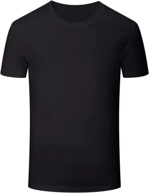 Men's Quick Dry T-Shirt Summer Casual Short Sleeve Crewneck Tee Tops Running Gym Active Performance Shirts