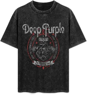Men's Women's Vintage Oversized Short Sleeve T-Shirts Novelty Drop Shoulder Tees Top