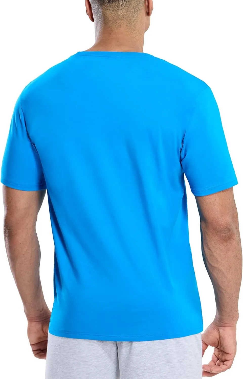 MIER Mens T Shirts Short Sleeve Crew Neck Cotton T-Shirts Casual Ultra Soft Tshirt Tops Classic Basic Tees, Breathable