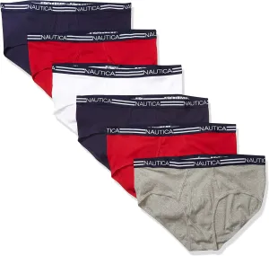 Nautica Men's Cotton Classic Multipack Briefs