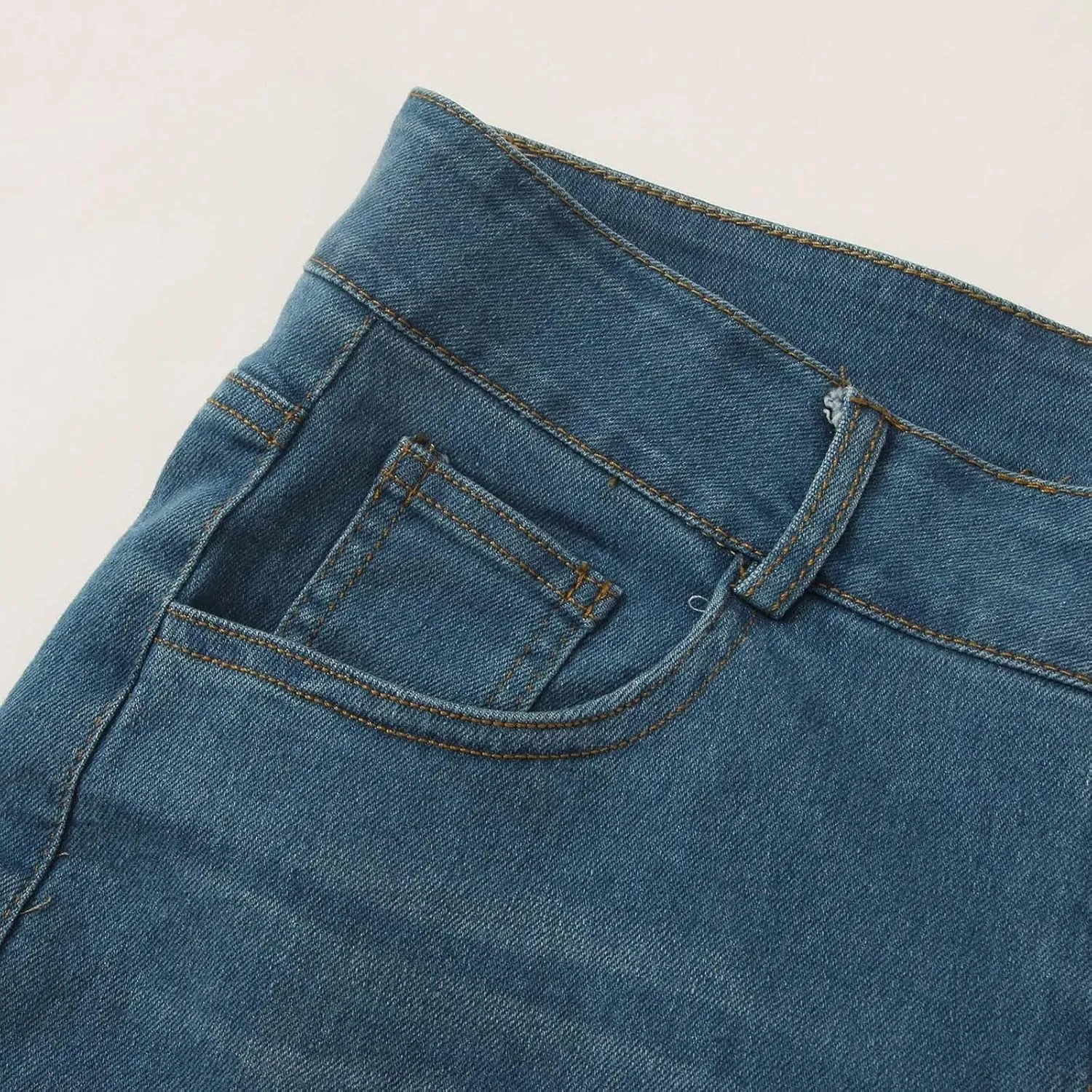 sdbrld Jeans for Women Baggy Mid Rise Barrel Jeans Wide Leg Mid Waist Cropped Denim Pants Y2k Boyfriend Jeans with Pockets