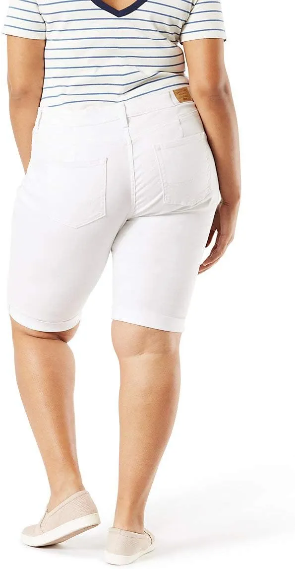 Signature by Levi Strauss & Co Women's Mid-Rise Skinny Shorts
