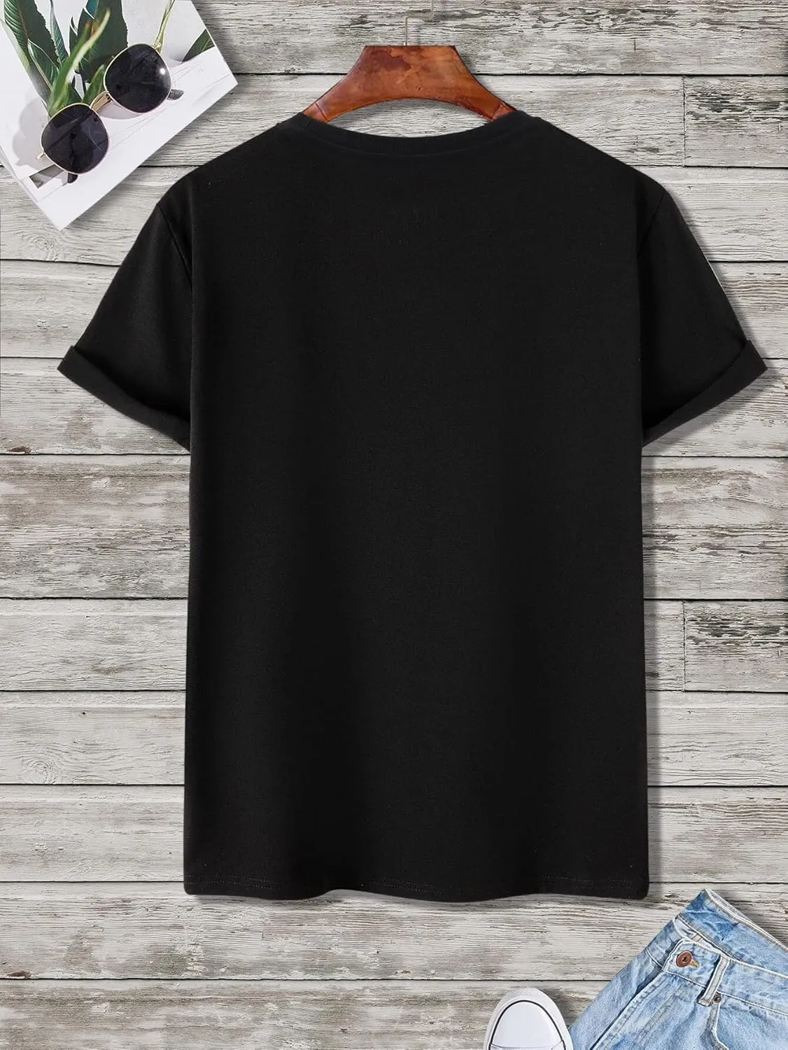 SOLY HUX Men's Graphic Tees Figure Letter Print Short Sleeve Designer T Shirt Summer Tee Tops