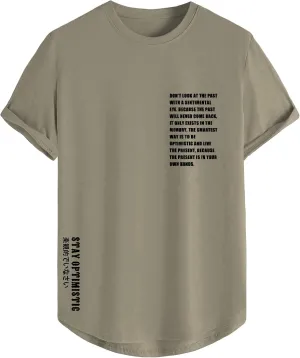 SOLY HUX Men's Graphic Tees Vintage T-Shirts Curved Hem Short Sleeve Crewneck Casual Trendy T Shirts