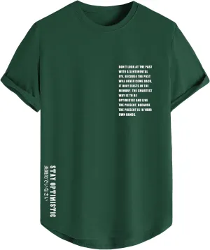 SOLY HUX Men's Graphic Tees Vintage T-Shirts Curved Hem Short Sleeve Crewneck Casual Trendy T Shirts