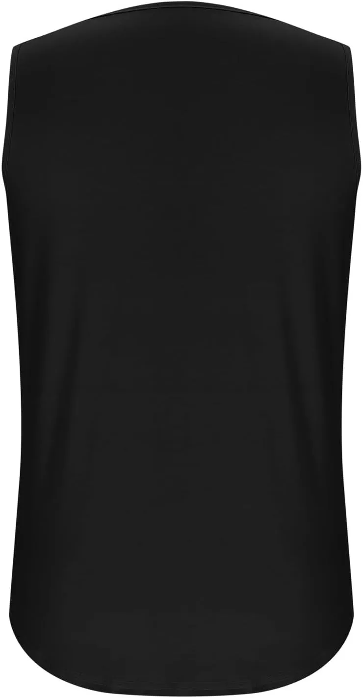 Summer Tank Tops for Women 2025 Vacation Trendy Solid V Neck Pleated Casual Sleeveless Shirt Fashion Summer Tank Top