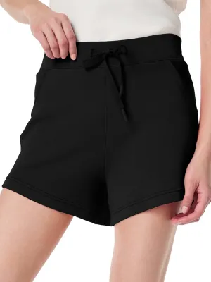 SuperPrity Running Shorts for Women High Waisted Workout Shorts Athletic Comfy Drawstring Sweat Gym Shorts with Pockets