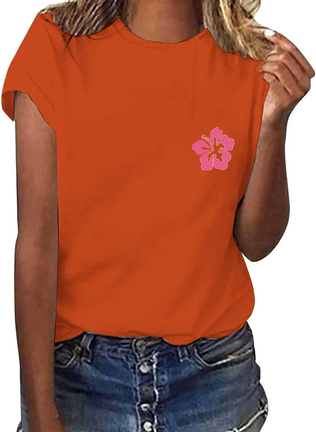 T Shirts for Women 1971 Ocean Beach Funny Saying Tshirt Short Sleeve Summer Casual Oversized Trendy Tee Shirt 2025