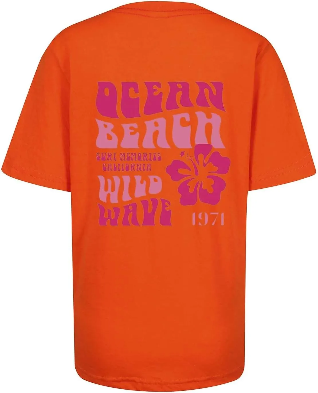 T Shirts for Women 1971 Ocean Beach Funny Saying Tshirt Short Sleeve Summer Casual Oversized Trendy Tee Shirt 2025