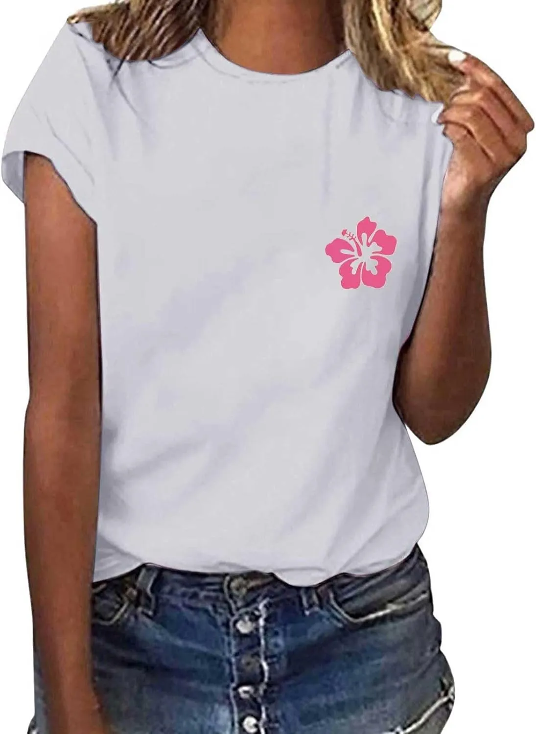 T Shirts for Women 1971 Ocean Beach Funny Saying Tshirt Short Sleeve Summer Casual Oversized Trendy Tee Shirt 2025