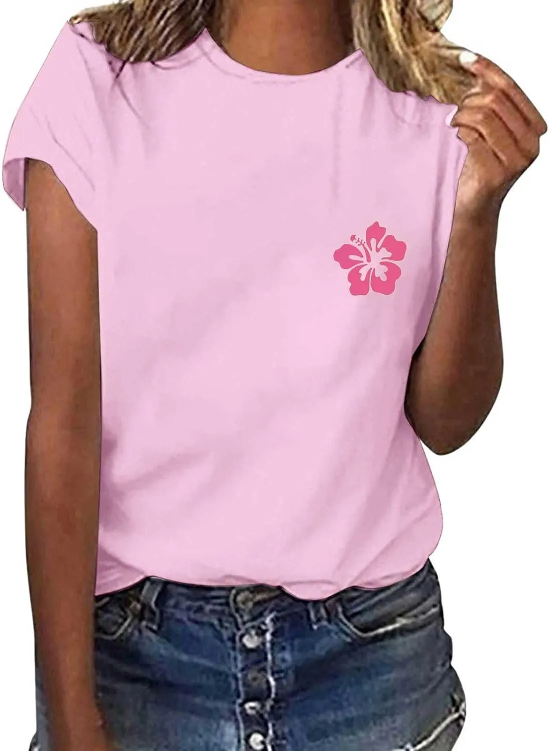 T Shirts for Women 1971 Ocean Beach Funny Saying Tshirt Short Sleeve Summer Casual Oversized Trendy Tee Shirt 2025