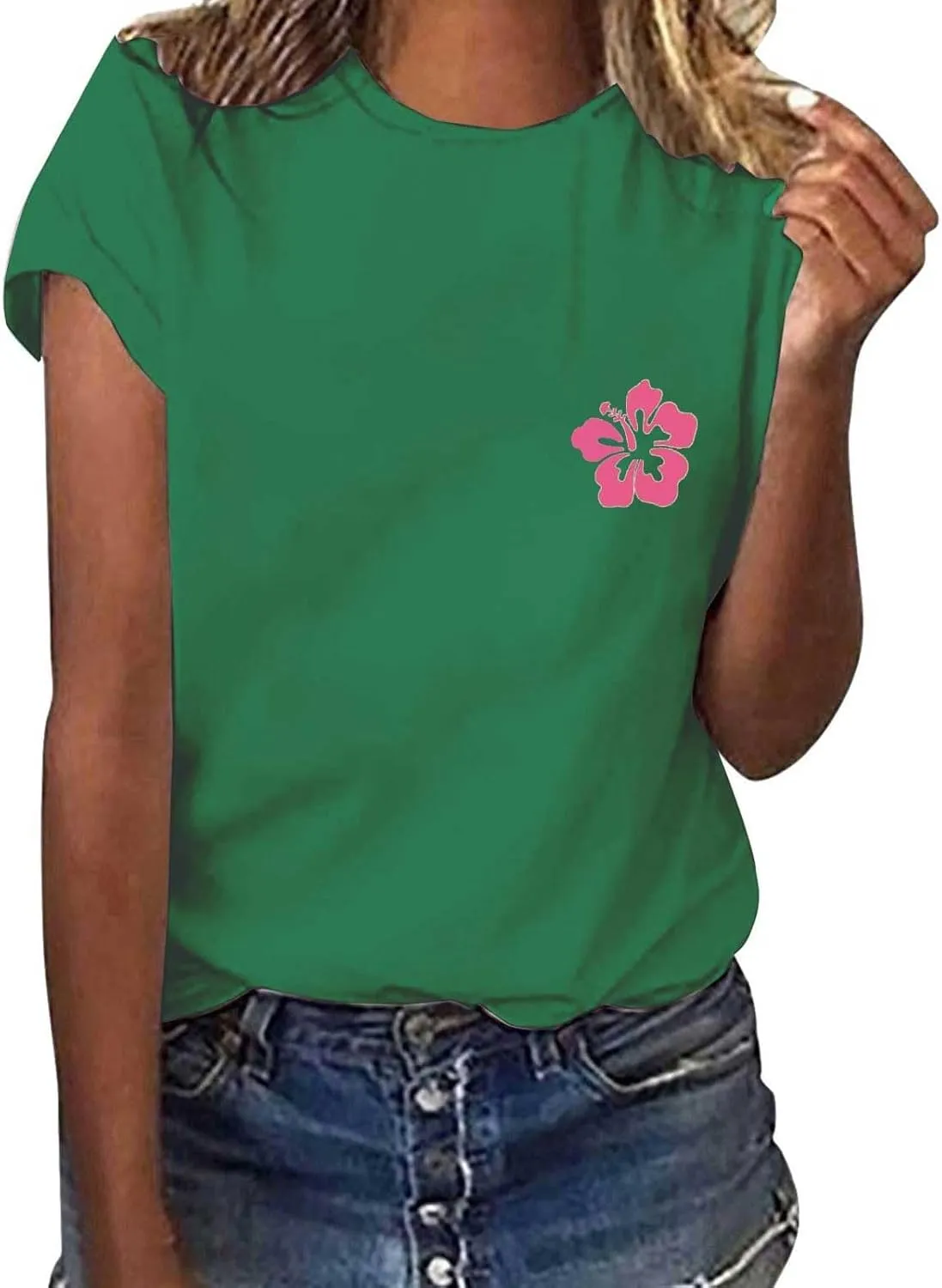 T Shirts for Women 1971 Ocean Beach Funny Saying Tshirt Short Sleeve Summer Casual Oversized Trendy Tee Shirt 2025
