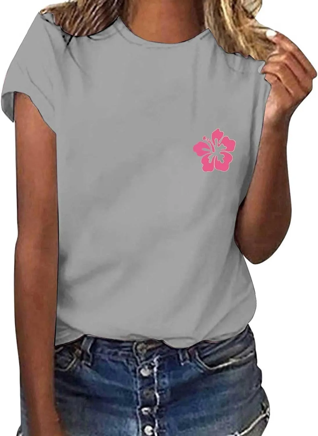 T Shirts for Women 1971 Ocean Beach Funny Saying Tshirt Short Sleeve Summer Casual Oversized Trendy Tee Shirt 2025