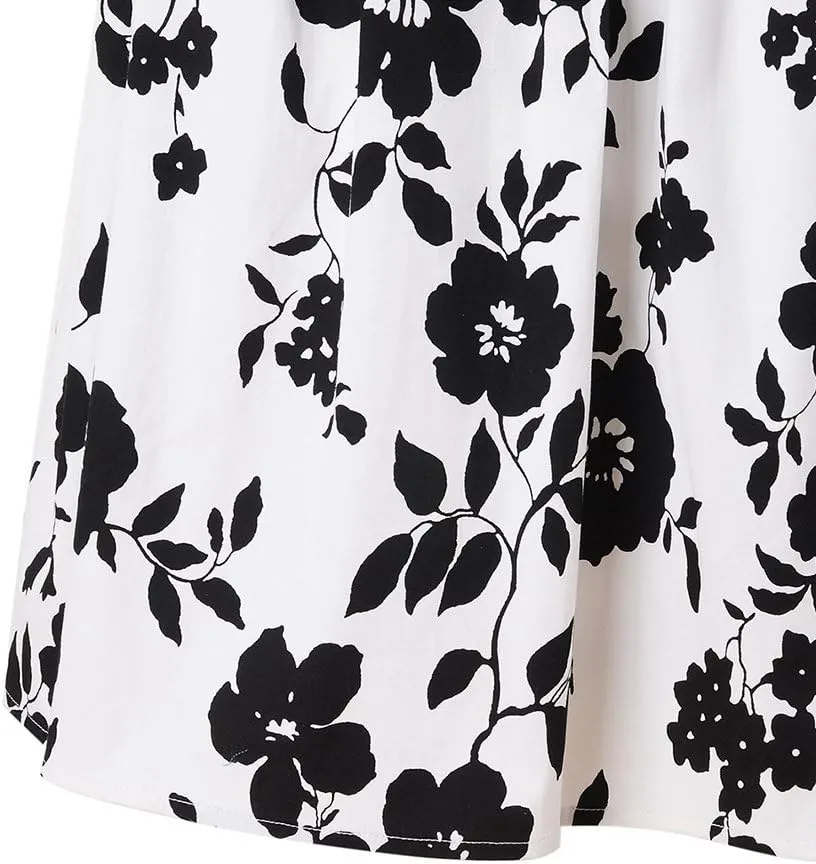 Taydey A-Line Pleated Vintage Skirts for Women