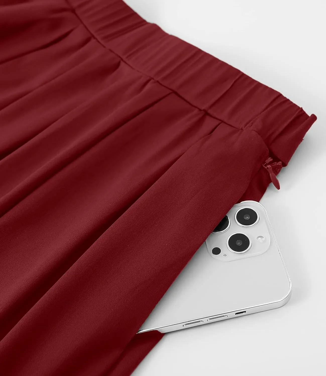 Taydey A-Line Pleated Vintage Skirts for Women