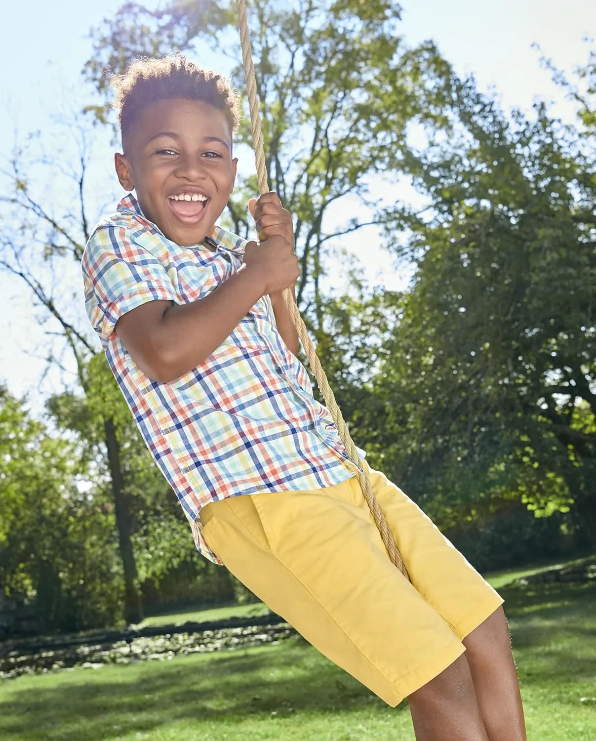 The Children's Place Boys' Belted Chino Shorts