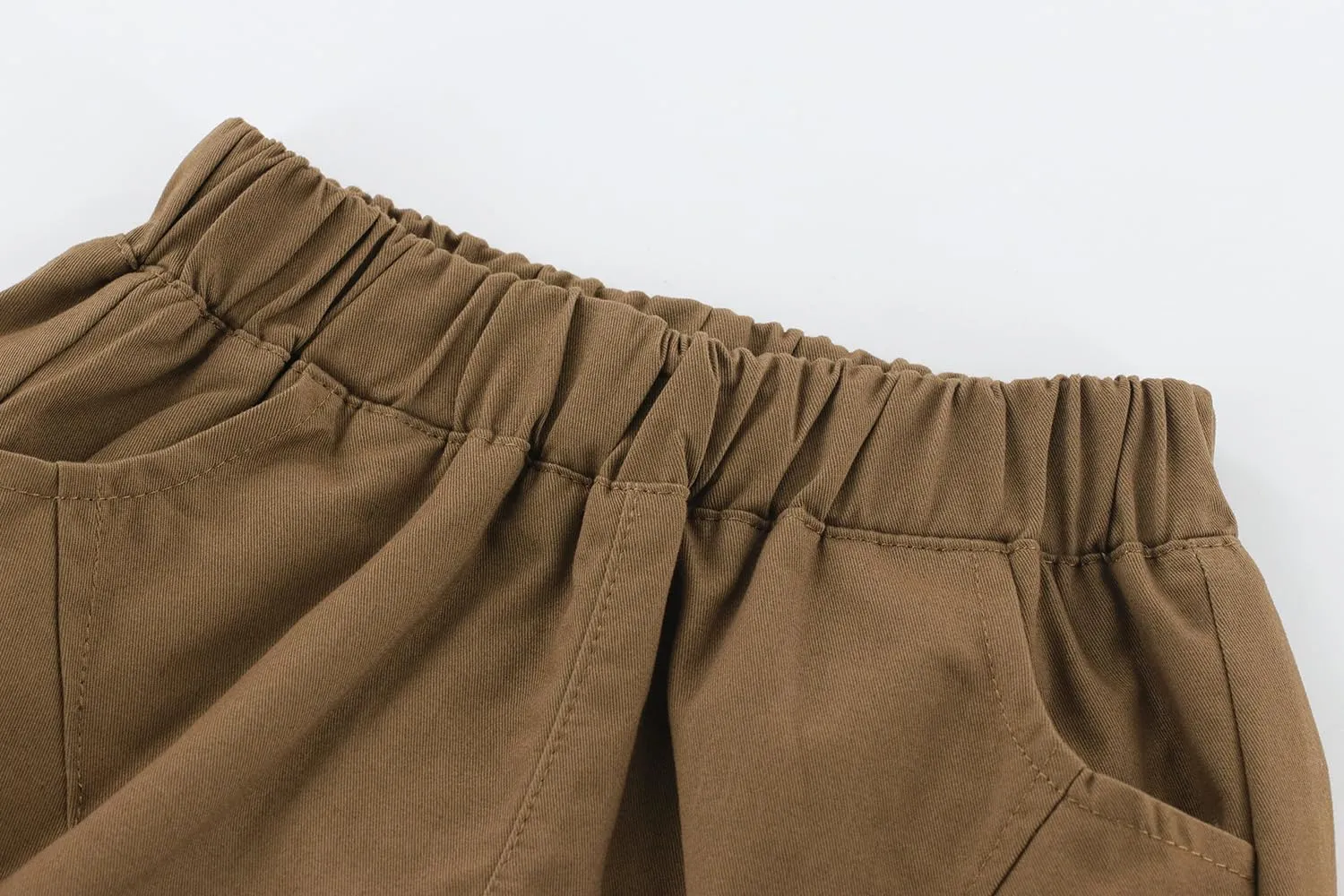 Toddler Boys Chino Shorts - Summer Cloths Twill Shorts for Kids