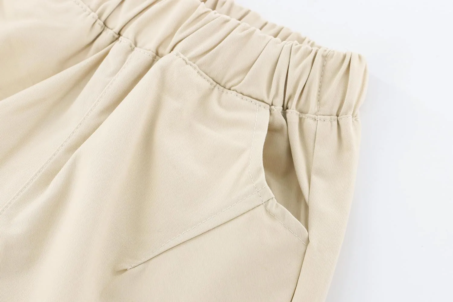 Toddler Boys Chino Shorts - Summer Cloths Twill Shorts for Kids