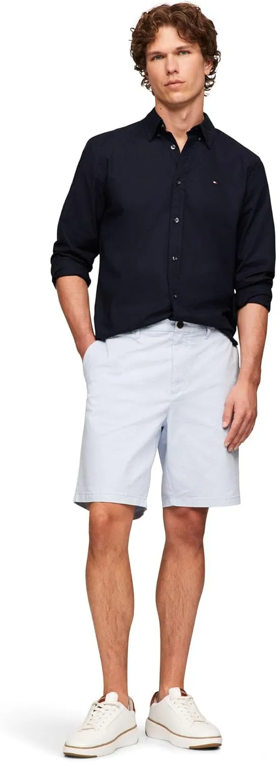 Tommy Hilfiger Men's Casual Stretch 9” Inseam Chino Shorts