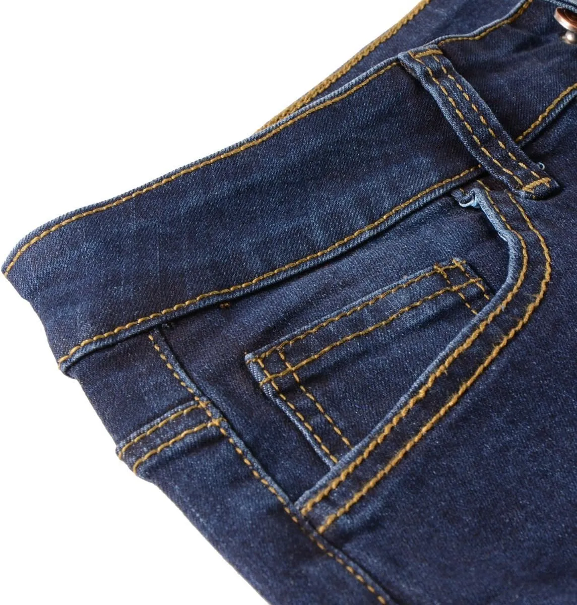 vanberfia Women's Stretchy Denim Mid Rise Jean Shorts with Pockets…