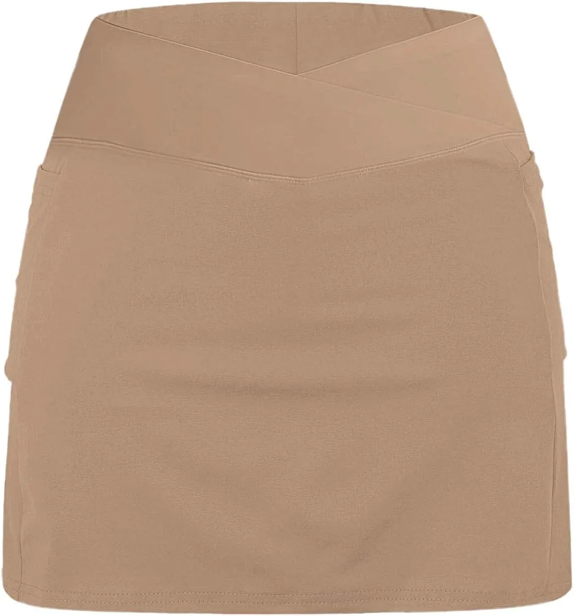 Women's Golf Skirts with Shorts Crossover Athletic Tennis Skorts with Pockets Casual Workout Pickleball Mini Skort