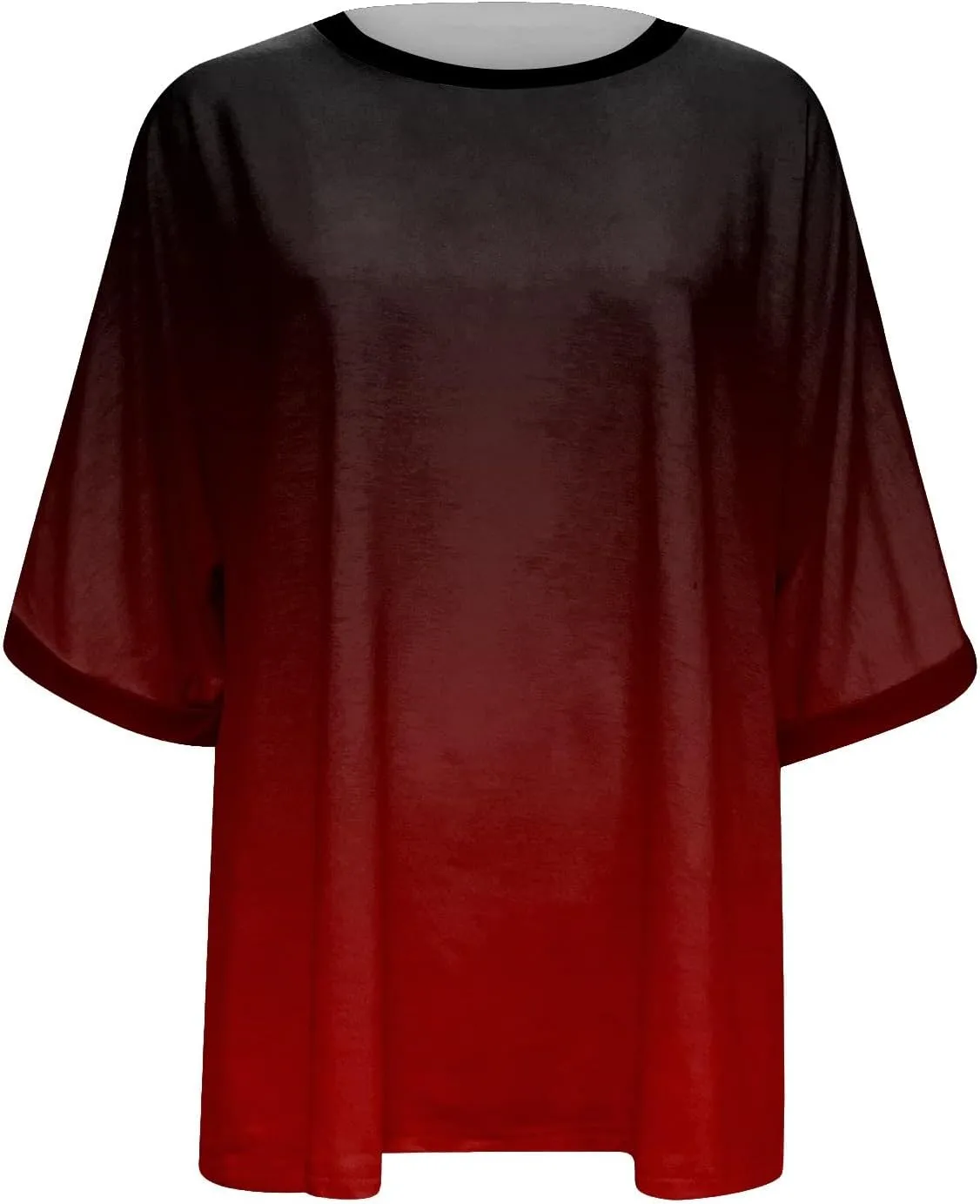 Women's Oversized T Shirts Short Sleeve Crewneck Summer Tops Casual Loose Fit Basic Tee Shirts
