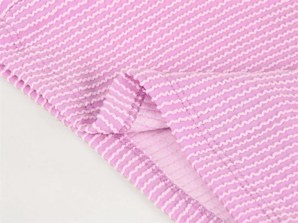 Women's Solid Textured Pocket Shorts Set, Ribbed Lounge Sets For Women Knit Loose Lounge Shorts Set Pajamas Lounge Set