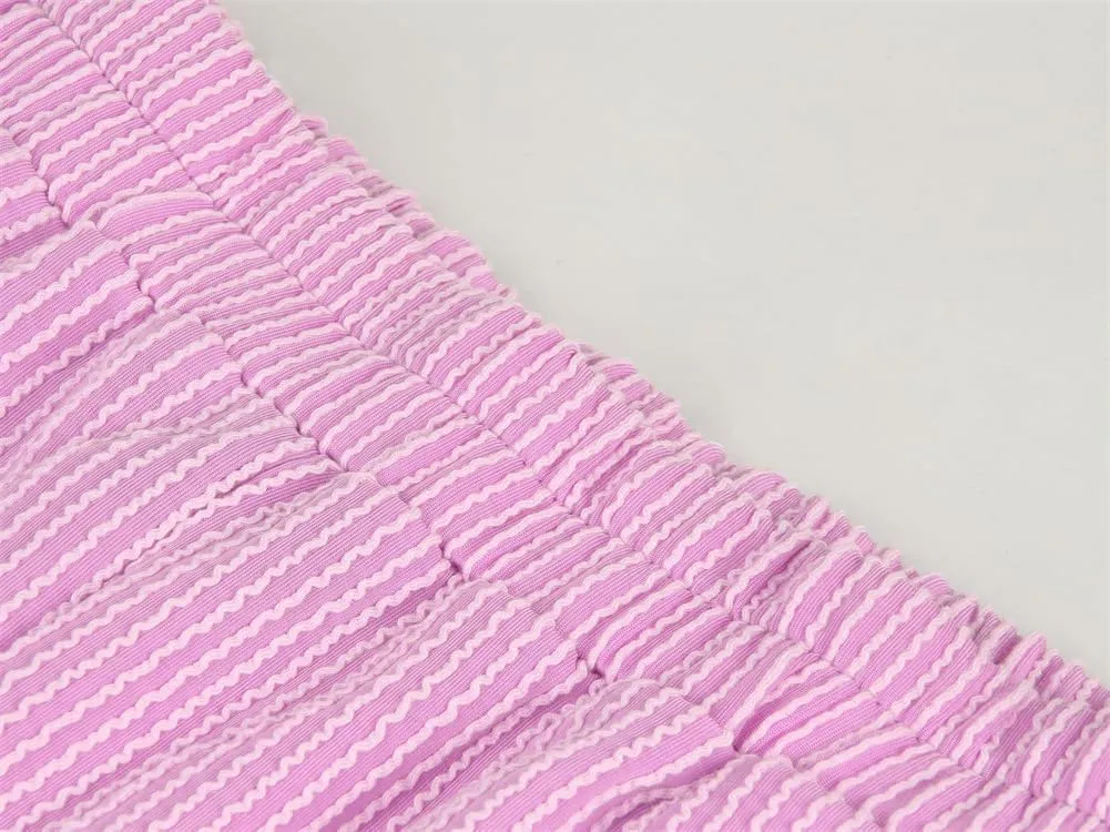 Women's Solid Textured Pocket Shorts Set, Ribbed Lounge Sets For Women Knit Loose Lounge Shorts Set Pajamas Lounge Set
