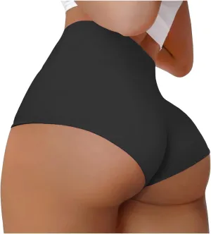 Womens Sports Shorts Athletic Gym Workout Fitness Leggings Briefs High Waist Scrunch Butt Compression Yoga Tights