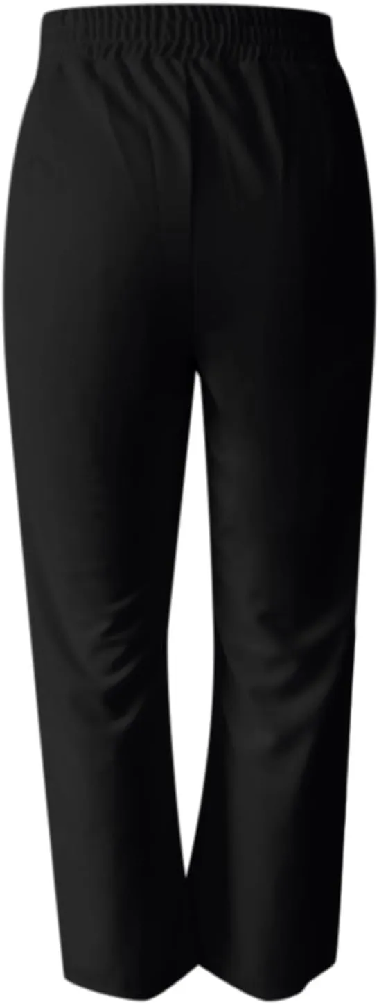 Womens Wide Straight Leg Pants Stretch Loose Comfy Trousers Running Hiking Casual Workout Bell Bottom Leggings with Pockets