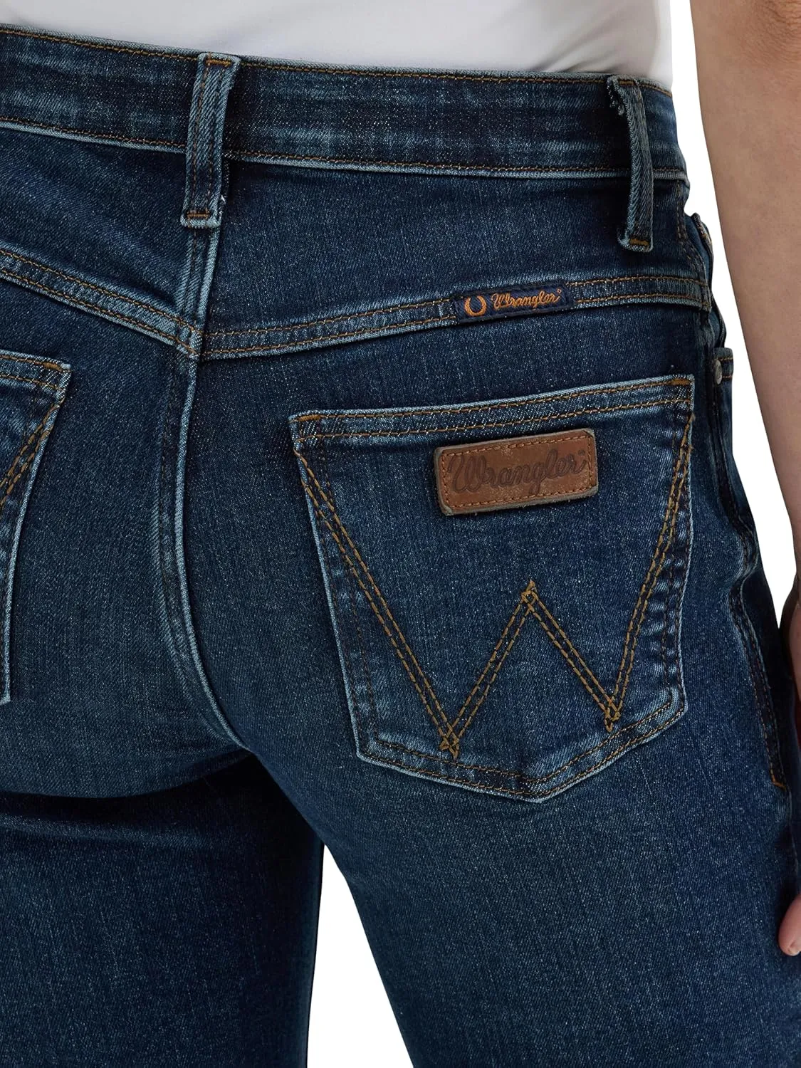 Wrangler Women's Willow Mid Rise Boot Cut Ultimate Riding Jeans